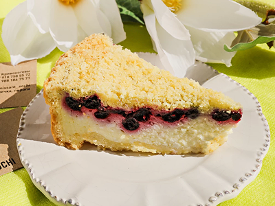 Черничный пай — Семейная пекарня Кривоноговых — Свежие круассаны и выпечка в Сочи